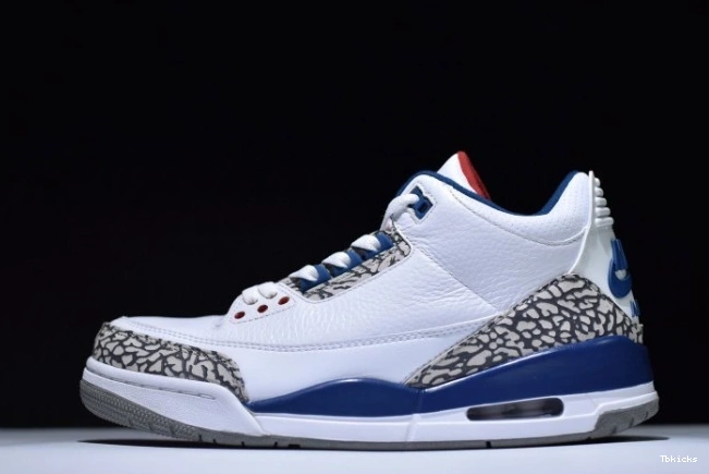 Reps TBK 854262-106 Blue Look Air Air 3 True Jordan Retro Nike First 0817